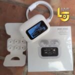 A9 Pro ANC Touch Screen Wireless Earbuds (white) - Image 2