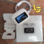 A9 Pro ANC Touch Screen Wireless Earbuds (white) - Image 2