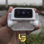 A9 Pro ANC Touch Screen Wireless Earbuds (white) - Image 4