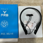 FRB N-27 Smart Neckband with 400H power backup, Bluetooth 5.4, ENC noise cancellation and magnetic earbuds