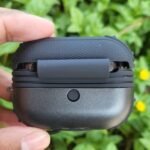 Eagle Silicone Case with Metallic Finish for AirPods Pro (black ) - Image 2