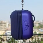 Eagle Silicone Case with Metallic Finish for AirPods Pro (purple) - Image 2