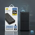 PZX V03 20000mAh Fast Charging Power Bank Black