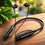Mobicom X500 Wireless Neckband with Voice Changer & Subwoofer | Bluetooth 5.4 Neckband with 600H Standby Battery - Image 4