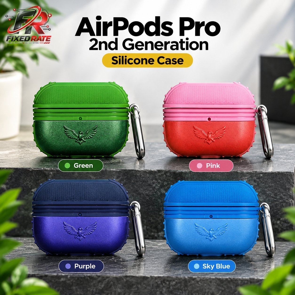lv_0_20261009005959 Airpods Eagle Cover (4 colour) - Image 1